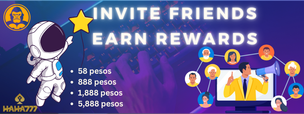 INVITE FRIENDS EARN REWARDS